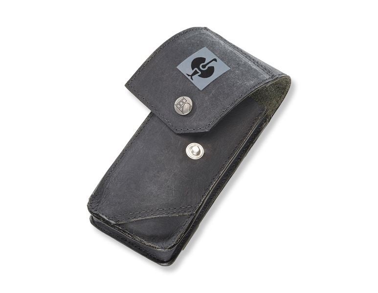 Hauptansicht, Werkzeugtaschen, Leder-Messeretui e.s.vintage, schwarz