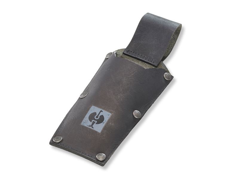 Hauptansicht, Werkzeugtaschen, Leder-Messertasche e.s.vintage, schwarz
