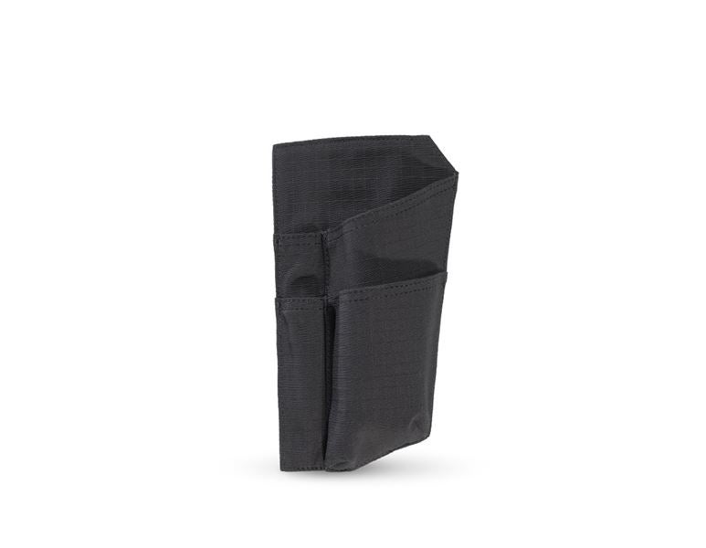Hauptansicht, Hafttaschen-System, Zollstock-/Messertasche e.s.tool concept, links, schwarz