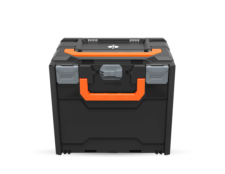 Hauptansicht, Werkzeuge, STRAUSSbox 340 midi Color, anthrazit