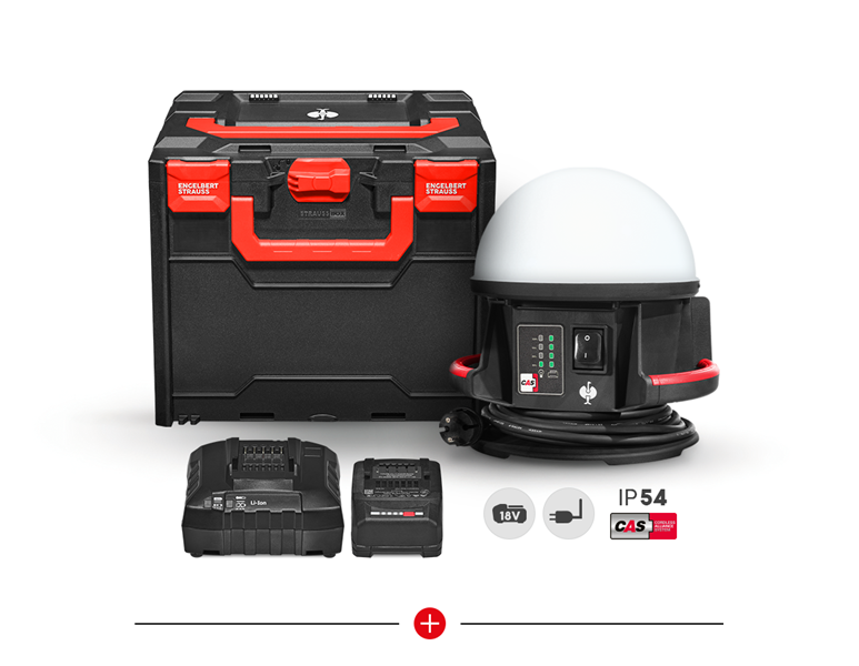 Hauptansicht, Aktions-Sets, 18,0 V Akku-Ball Light Hybrid Set