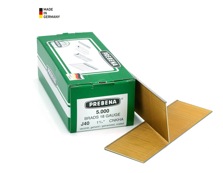 Hauptansicht, Befestigungstechnik, Prebena Stauchkopfnägel Typ J