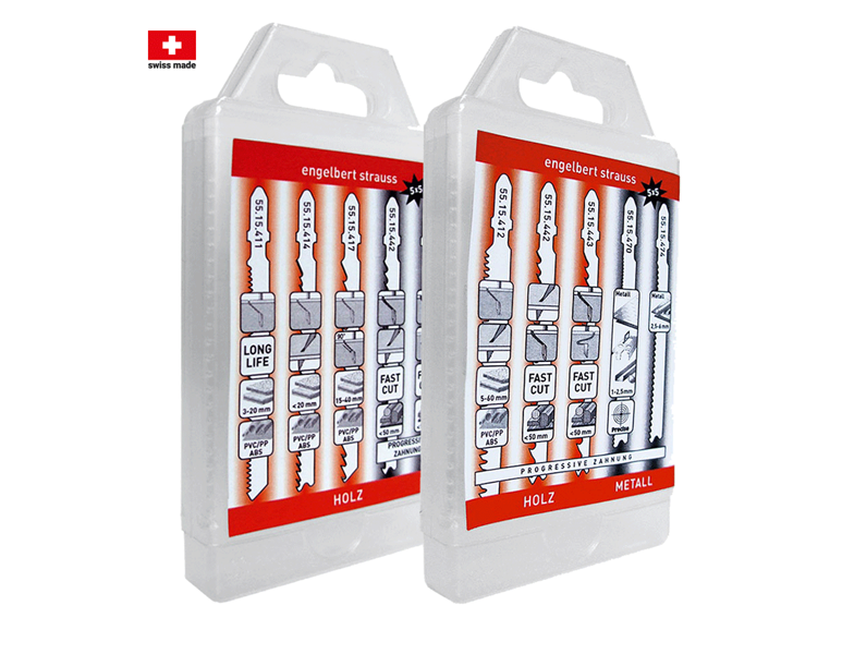 Hauptansicht, Werkzeugzubehör, Stichsägeblätter Test Set, 10er Pack