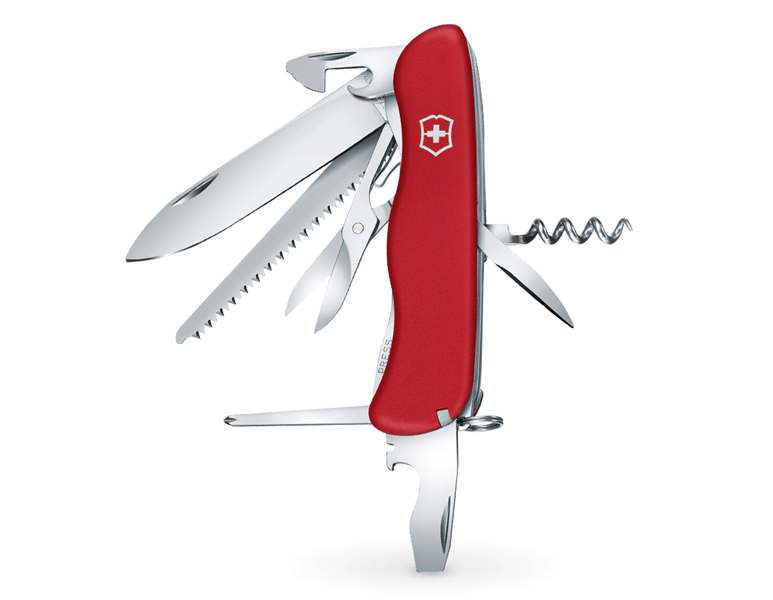 Hauptansicht, Werkzeuge, Victorinox Schweizer Offiziersmesser Outrider