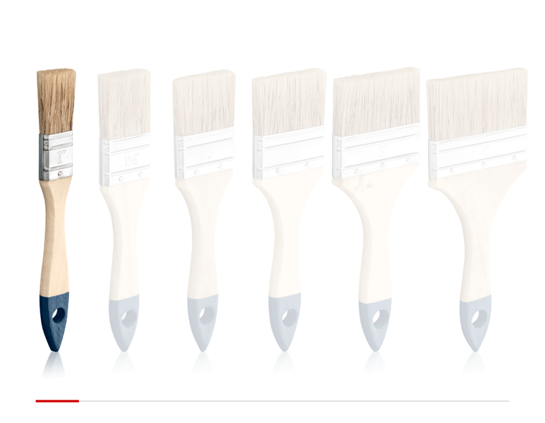 Hauptansicht, Pinsel | Rollen, Flachpinsel classic