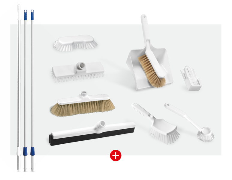 Hauptansicht, Bürsten, Industrie-Bürsten Testset classic