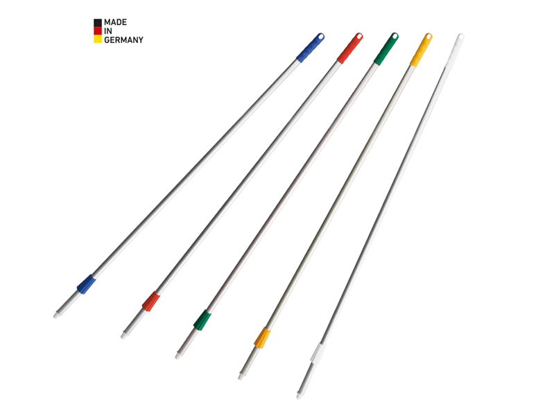 Hauptansicht, Stiele, Aluminium-Stiel, blau