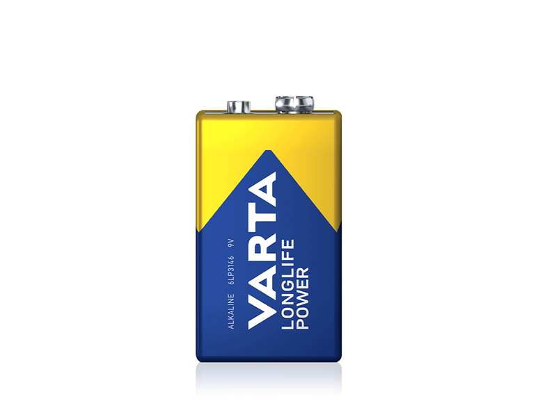 Hauptansicht, Werkzeuge, VARTA 9V-Block Batterien