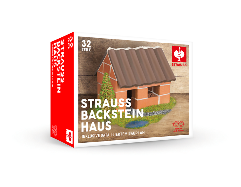 Hauptansicht, Bekleidung, STRAUSS Backsteinhaus