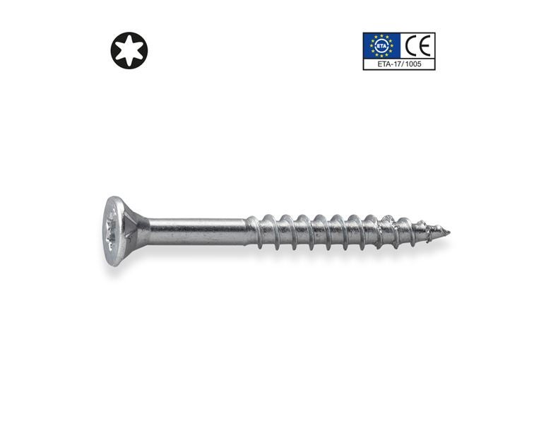 Hauptansicht, Schrauben, Universalschraube plus mit Senkkopf, TG, vz