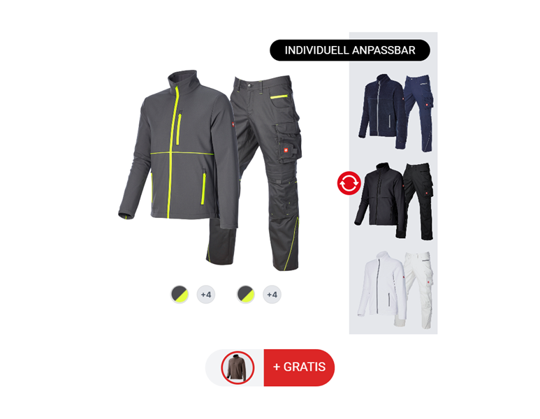 HERREN-SET: 1xJacke +1xHose e.s.line.core +Troyer