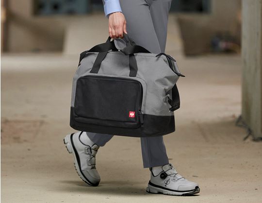 Ansicht 1, Duffle Bag-Reisetasche e.s.​work&travel, basaltgrau/schwarz