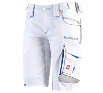 Hauptansicht, Short e.s.​motion 2020, Damen, weiß/enzianblau