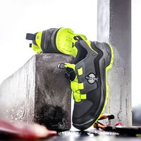 Ansicht 3, O6 Berufs&shy;schuhe e.s. Adelaide low, anthrazit/warngelb