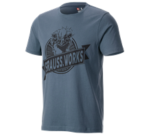 Hauptansicht, T-Shirt e.s.​iconic works, oxidblau