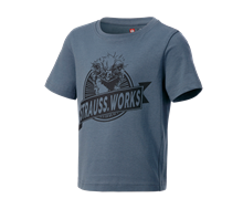 Hauptansicht, T-Shirt e.s.​iconic works, Kinder­, oxidblau