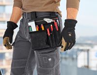 Ansicht, Leder-Koppelgürtel e.s.​vintage, schwarz