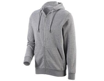 e.s. Hoody-Sweatjacke poly cotton