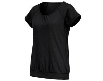 e.s. T-Shirt cotton slub, Damen