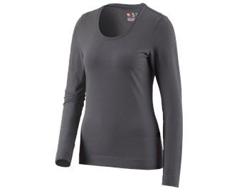 e.s. Longsleeve cotton stretch, Damen