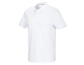 e.s. Piqué-Polo cotton stretch