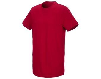 e.s. T-Shirt cotton stretch, long fit