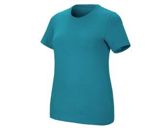 e.s. T-Shirt cotton stretch, Damen, plus fit
