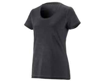 e.s. T-Shirt vintage cotton stretch, Damen