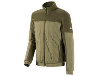 Hybrid Fleecejacke e.s.concrete
