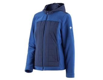 Hybrid Kapuzenfleecejacke e.s.concrete, Damen