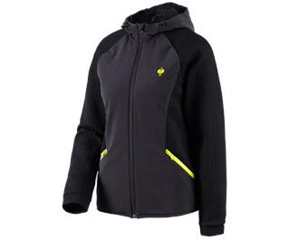 Hybrid Kapuzenstrickjacke e.s.trail, Damen