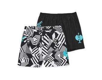 Boxer Shorts cotton stretch e.s.trail, 2er Pack