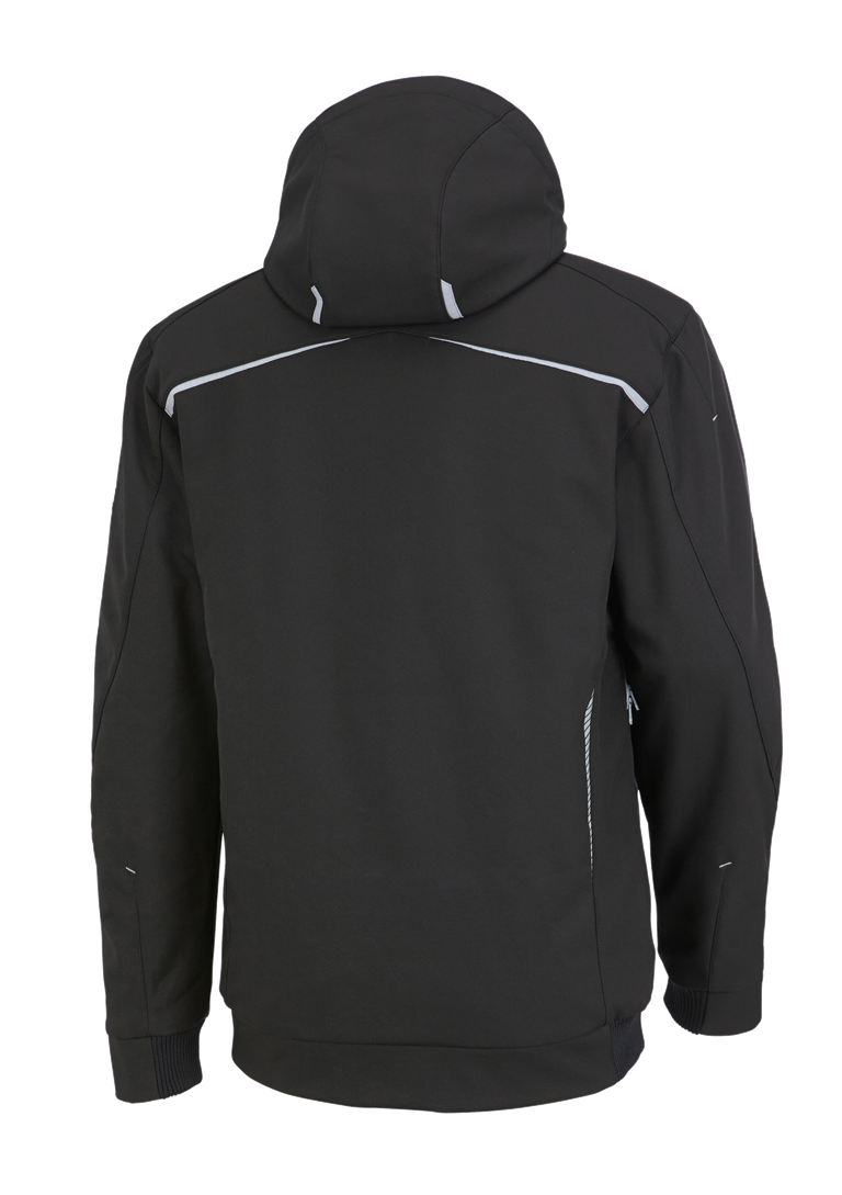 Winter Softshelljacke E S Motion 2020 Herren Winter Softshelljacke e.s.motion 2020, Herren schwarz/platin | Strauss