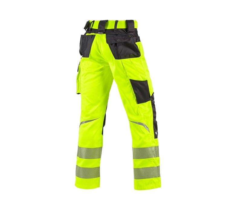 Engelbert Strauss Warnschutz Bundhose E.s.motion – Größe 52, Warnorange/anthrazit