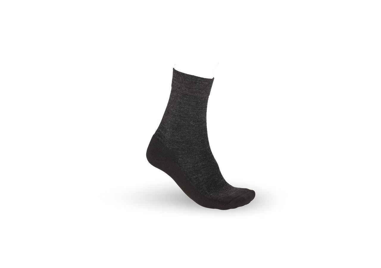 Socken | Strümpfe: e.s. Funktionssocken warm/high + schwarz