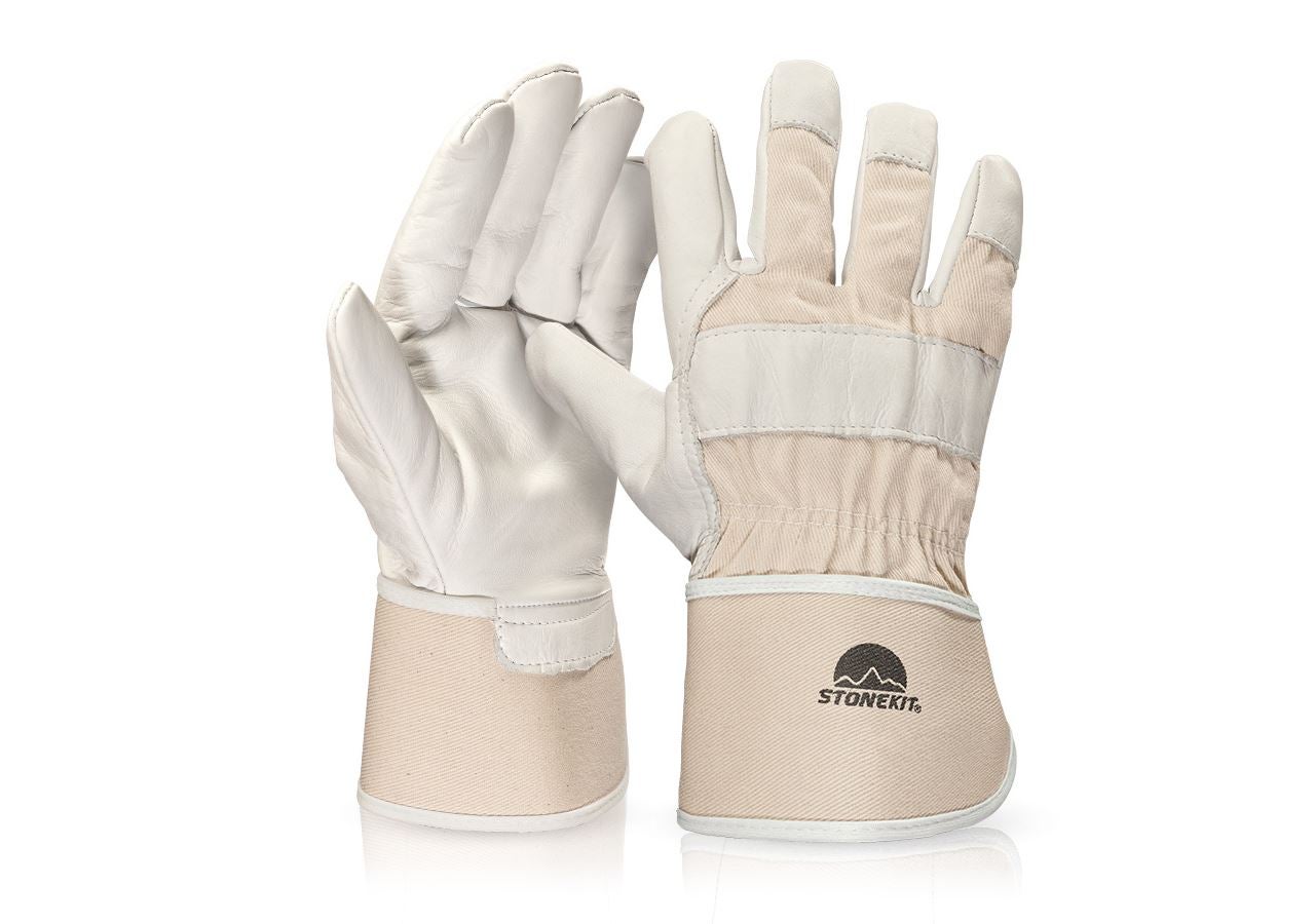 Leder: Vollleder-Handschuhe Super