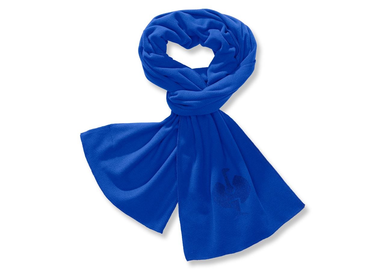 Accessoires: e.s. FIBERTWIN® microfleece Schal + kornblau