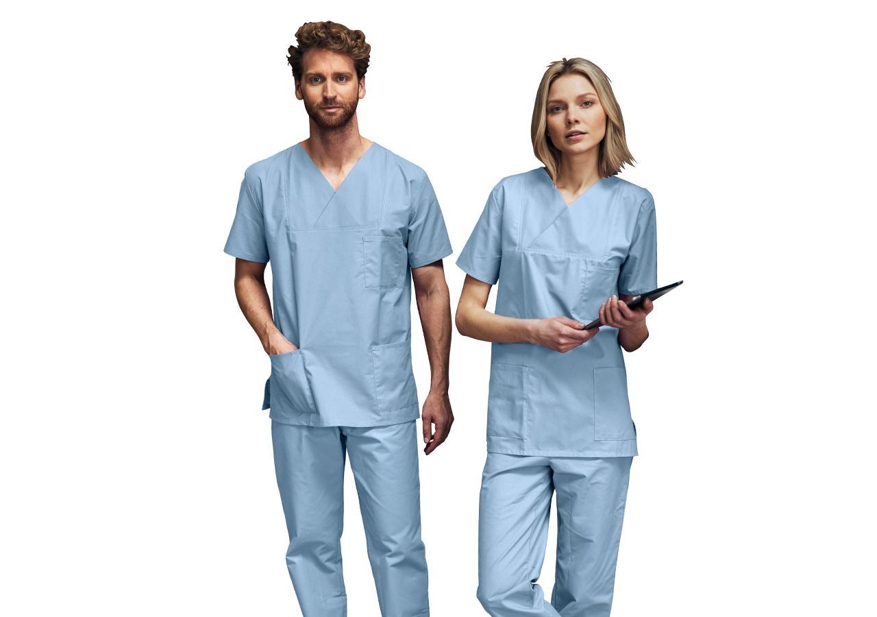 Shirts & Co.: OP-Kasack + hellblau