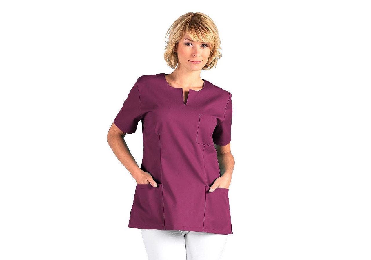 Shirts & Co.: Schlupfkasack Susi + cranberry