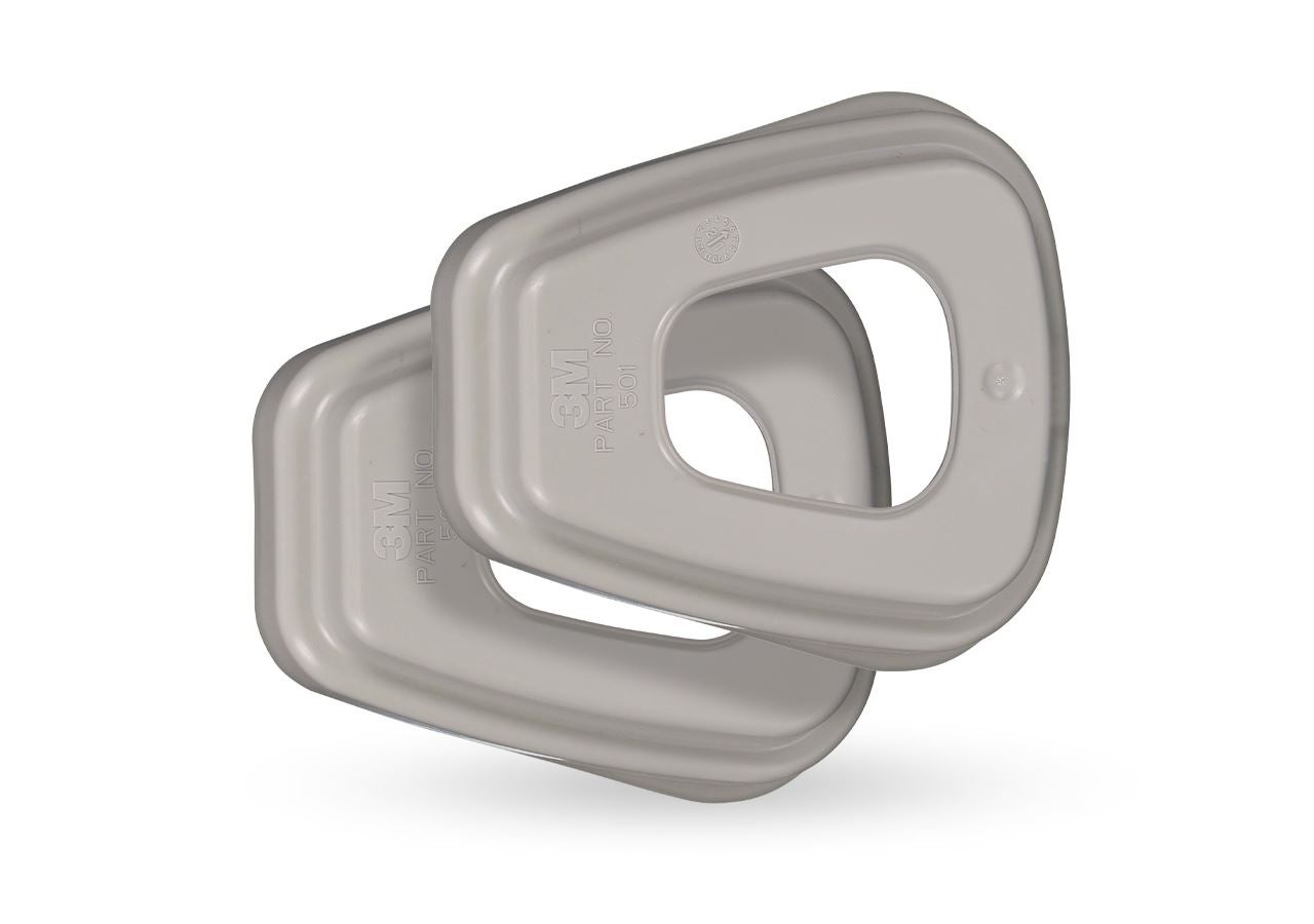 Filterpatronen | Zubehör: 3M Filterdeckel 501, 2 Stk
