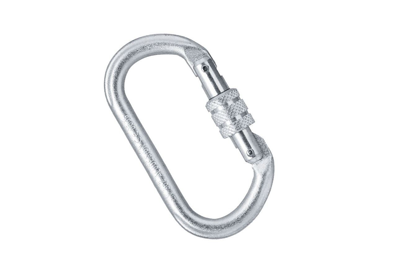 Fallschutz: Schraubkarabiner Oval l