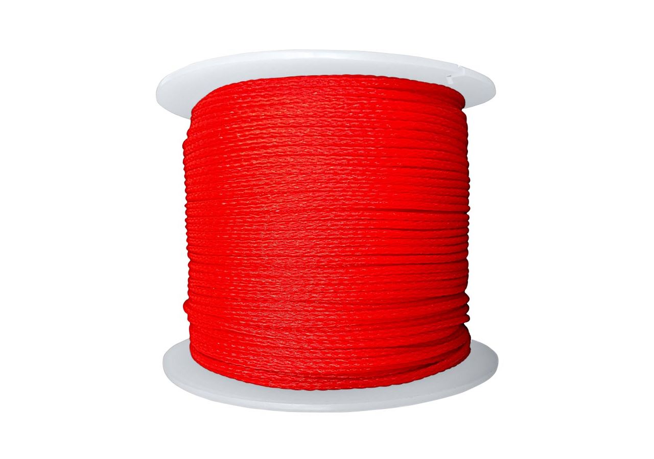 Markieren: Maurerschnur Polyethylen, rot 100 m + rot