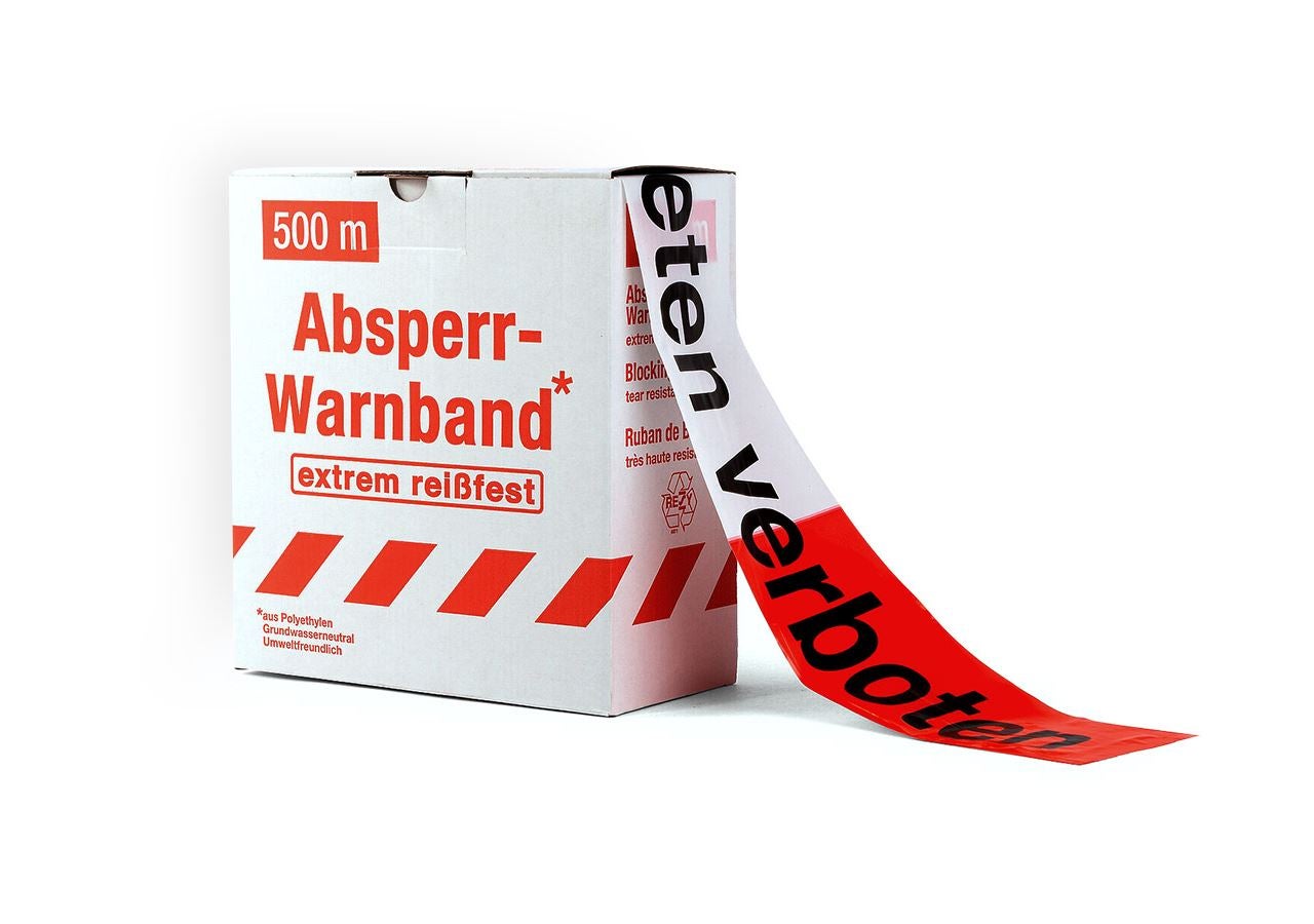 Markieren: Absperrband - Betreten Verboten