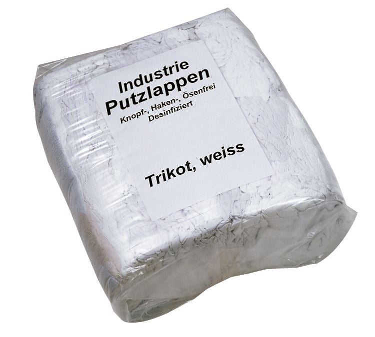 Tücher: Trikot-Putzlappen + weiß