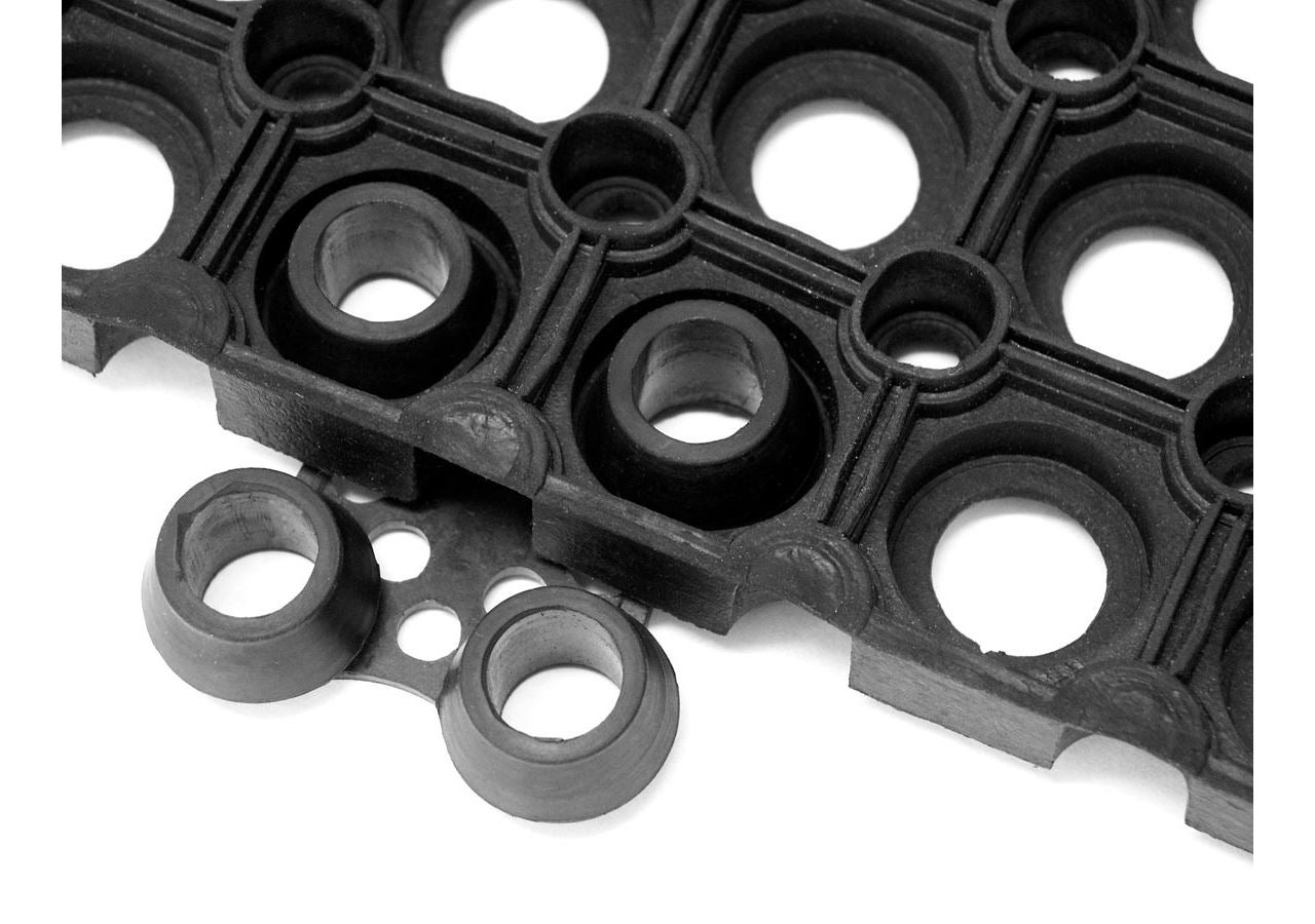 Bodenmatten: Verbindungselemente für Ringgummi-Matten, 10er P.