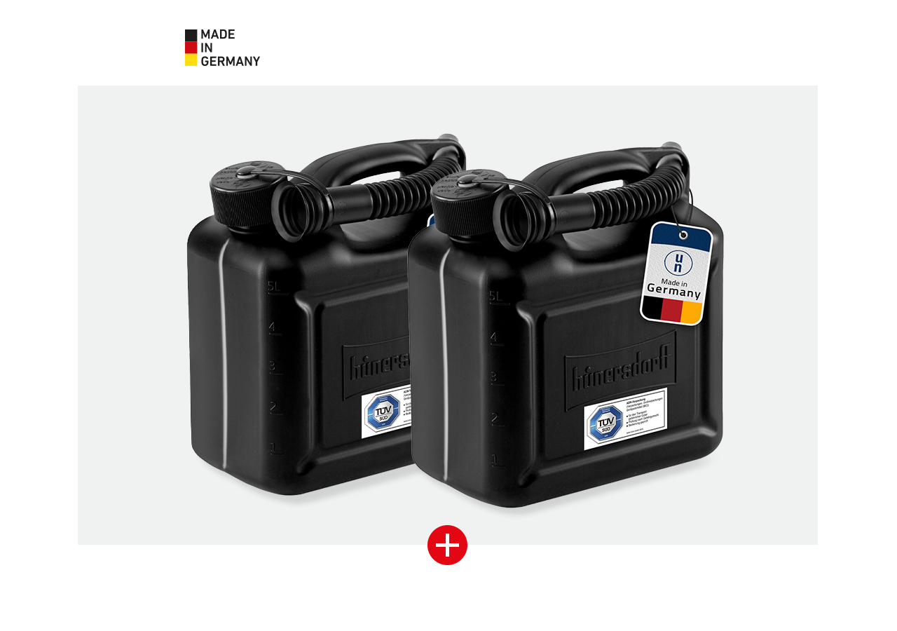 Betriebsbedarf: Set: 2x Transport-Kraftstoff-Kanister