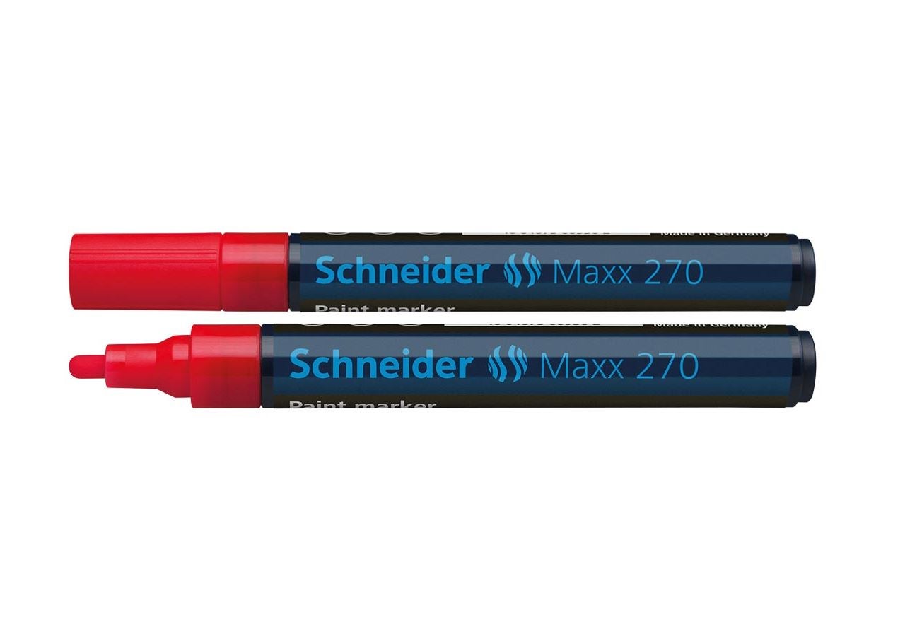 Schreiben | Korrigieren: Industrie-Lackmarker 270 + rot