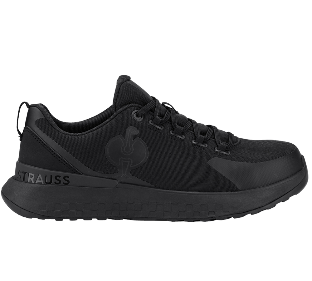 SB: SB Sicherheitshalbschuhe e.s. Comoe low + schwarz