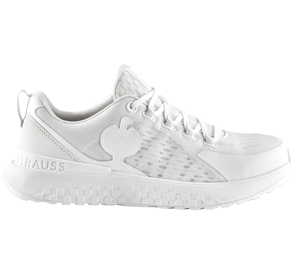 SB: SB Sicherheitshalbschuhe e.s. Comoe low + weiß