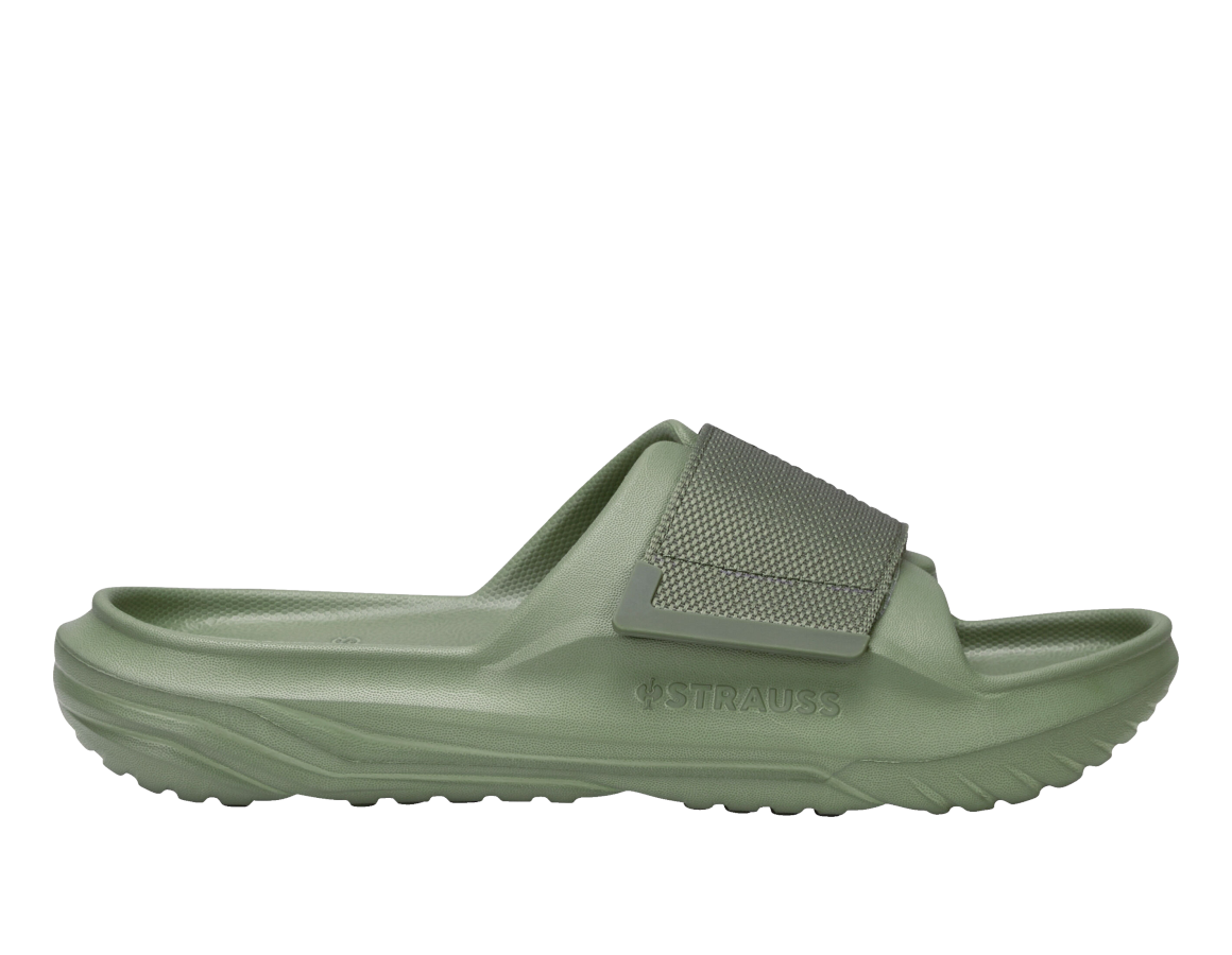 Pantoletten | Clogs: Badesandale e.s. Creswick + blassgrün